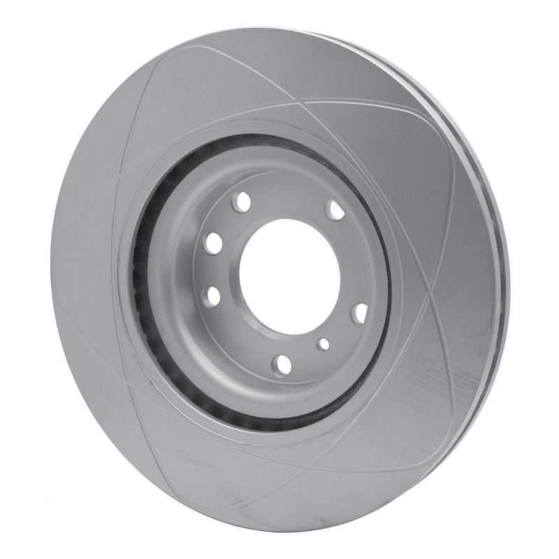 Mercedes-Benz G55 AMG Brake Rotor (1) - Front - R1 Concepts - Slotted GeoSPEC Coated - `05-`11